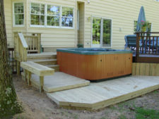 Maryland Hot Tubs Decking for Columbia, Annapolis & Glen Burnie